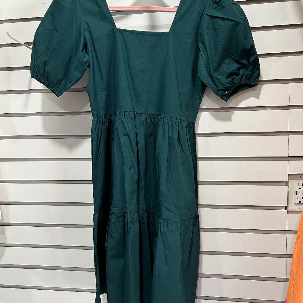 Maude Vivante Emerald Dress
